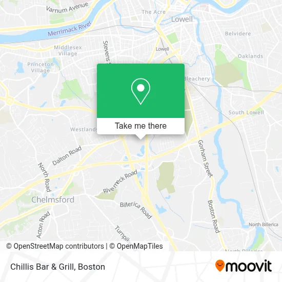 Chillis Bar & Grill map