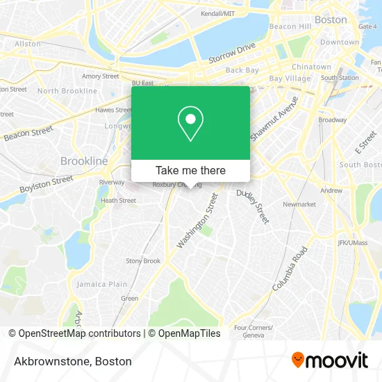 Akbrownstone map