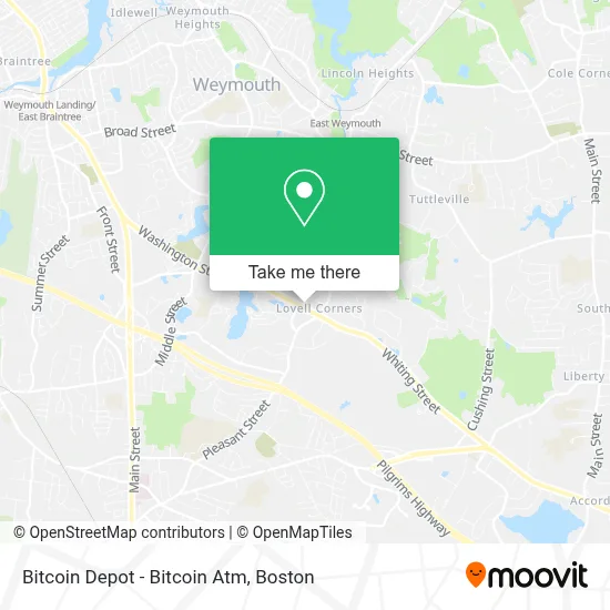 Bitcoin Depot - Bitcoin Atm map