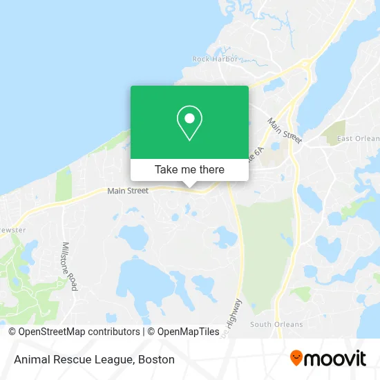 Animal Rescue League map