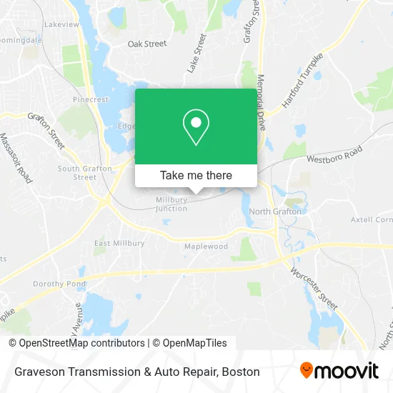 Graveson Transmission & Auto Repair map