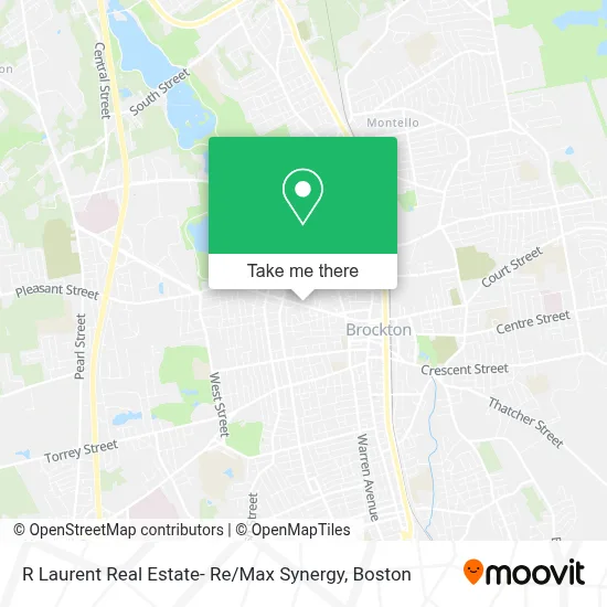R Laurent Real Estate- Re / Max Synergy map