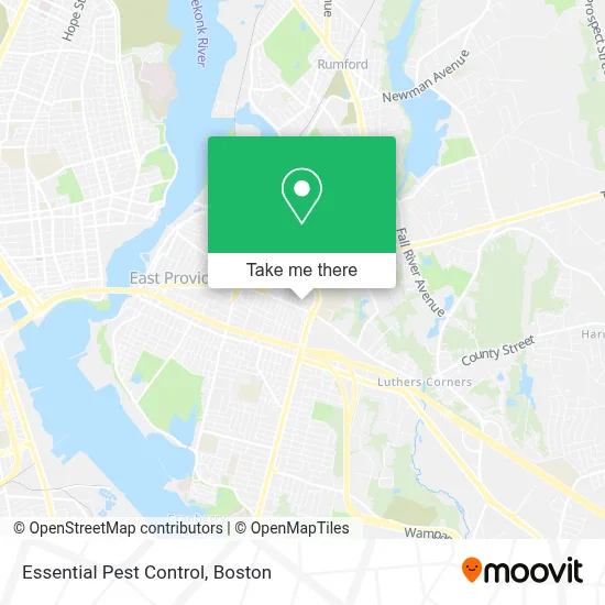 Essential Pest Control map