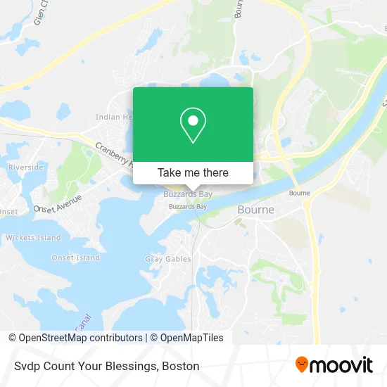 Svdp Count Your Blessings map