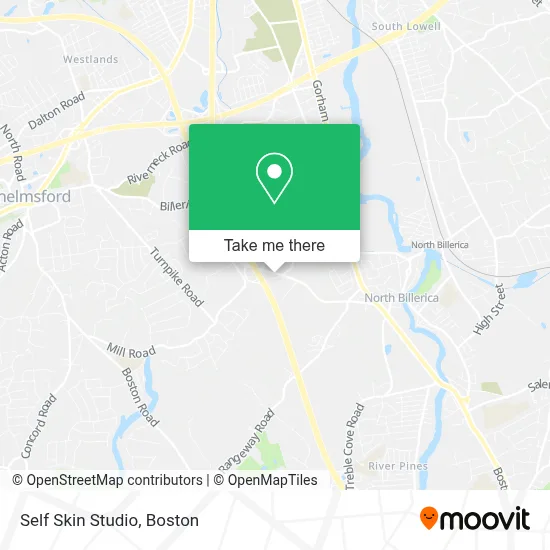 Self Skin Studio map