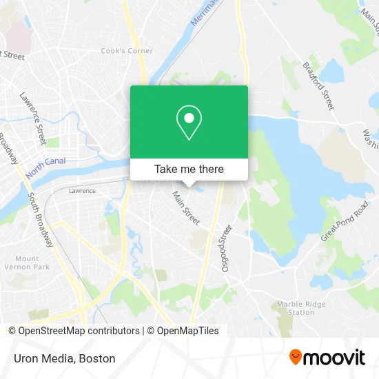 Uron Media map