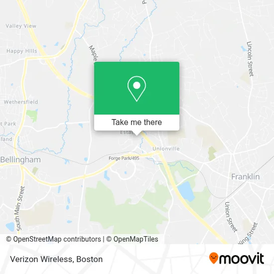 Verizon Wireless map