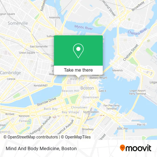 Mind And Body Medicine map
