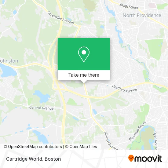 Cartridge World map