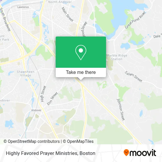 Highly Favored Prayer Ministries map