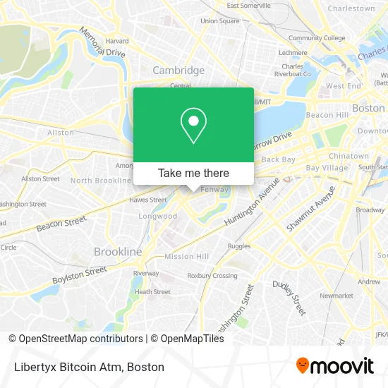 Libertyx Bitcoin Atm map
