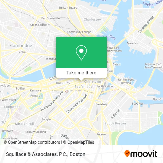 Squillace & Associates, P.C. map