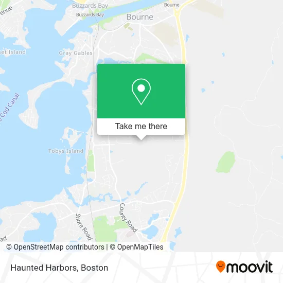 Haunted Harbors map