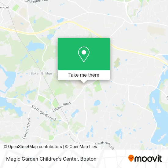 Magic Garden Children's Center map