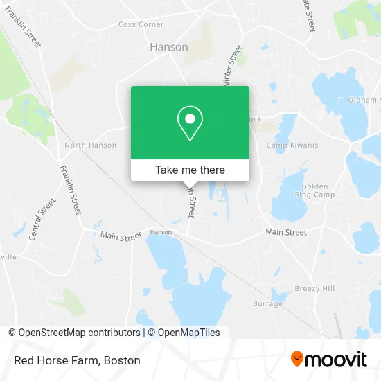 Red Horse Farm map