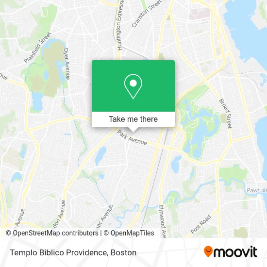 Templo Biblico Providence map