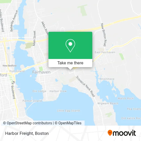 Harbor Freight map