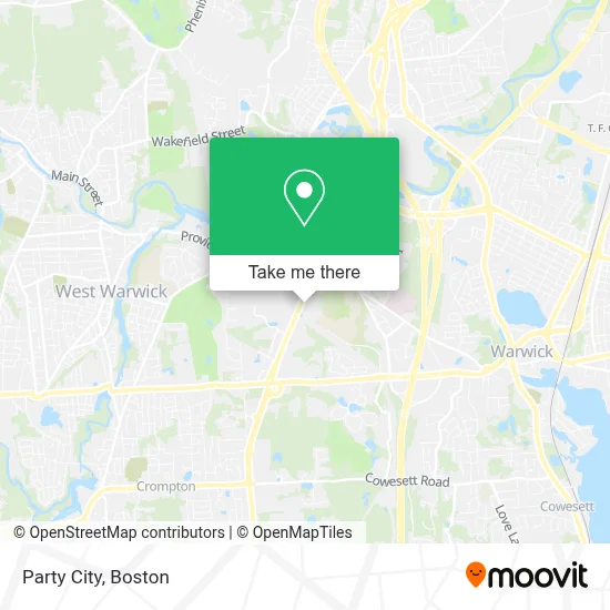 Party City map