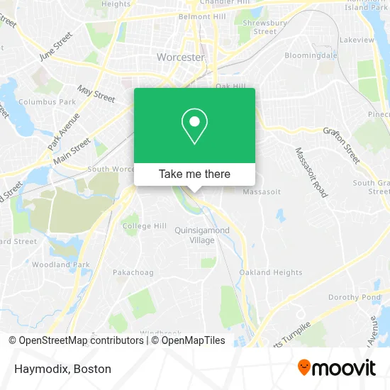 Haymodix map