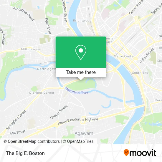 The Big E map