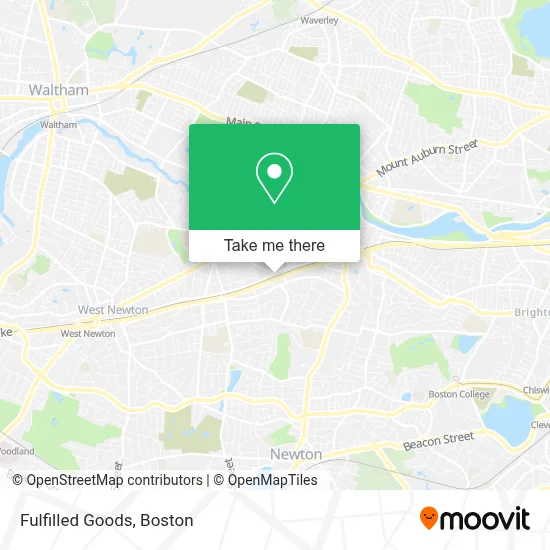 Fulfilled Goods map