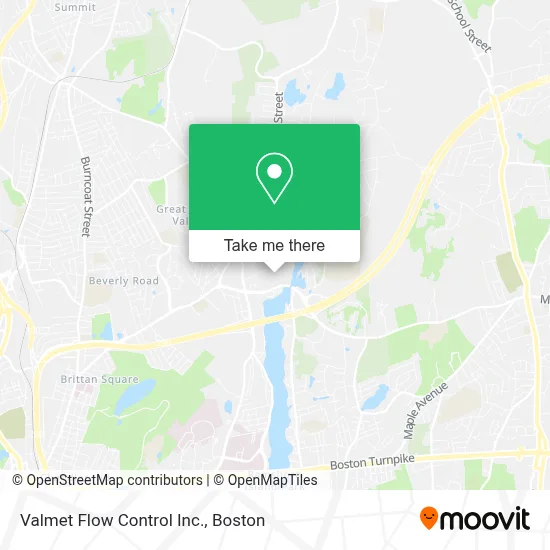 Valmet Flow Control Inc. map