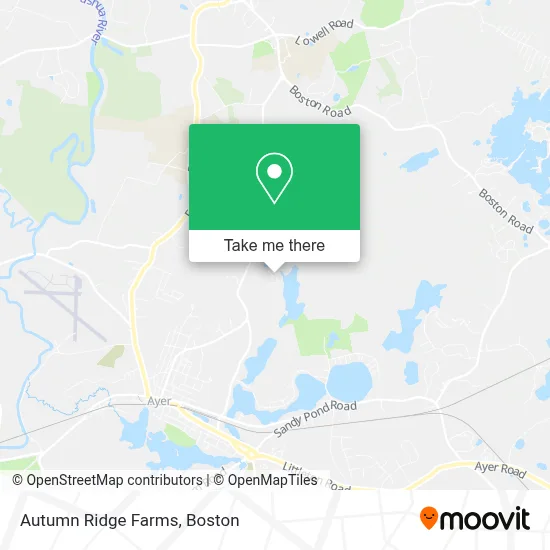 Autumn Ridge Farms map