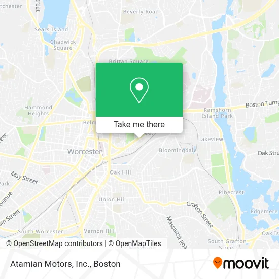 Atamian Motors, Inc. map
