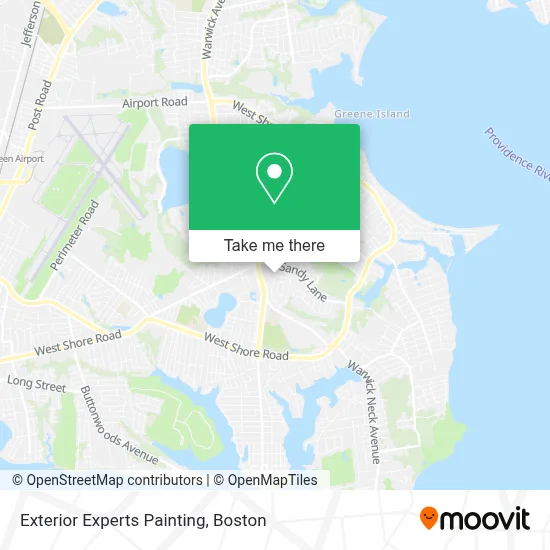 Exterior Experts Painting map