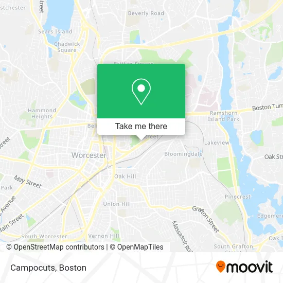 Campocuts map