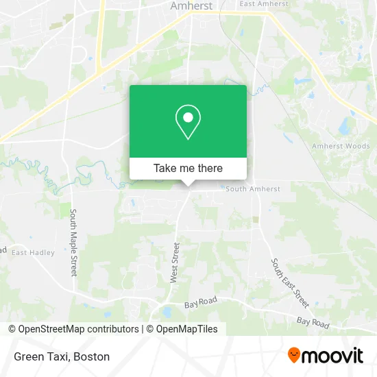 Green Taxi map