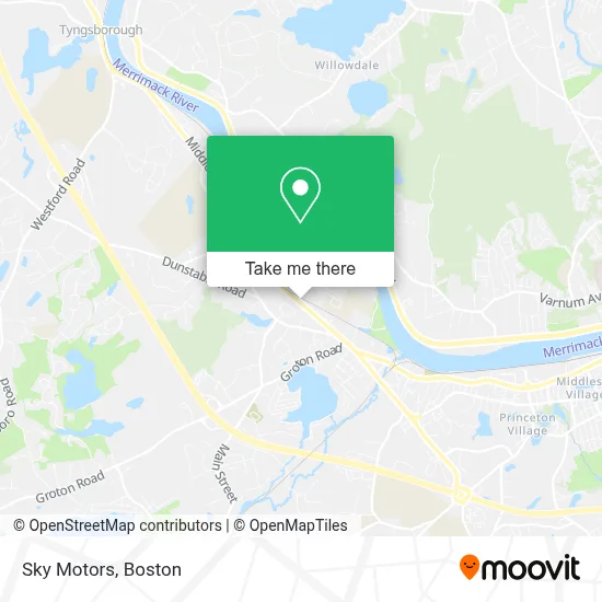 Sky Motors map
