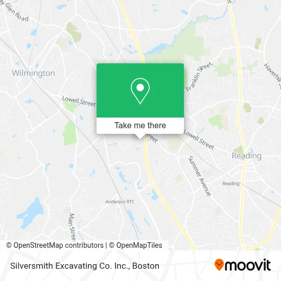 Silversmith Excavating Co. Inc. map