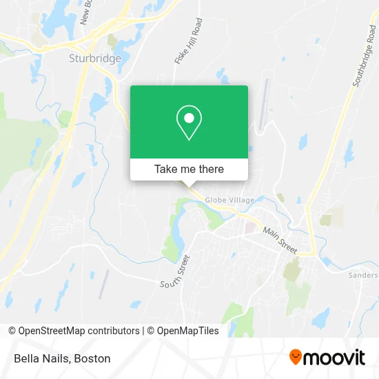 Bella Nails map