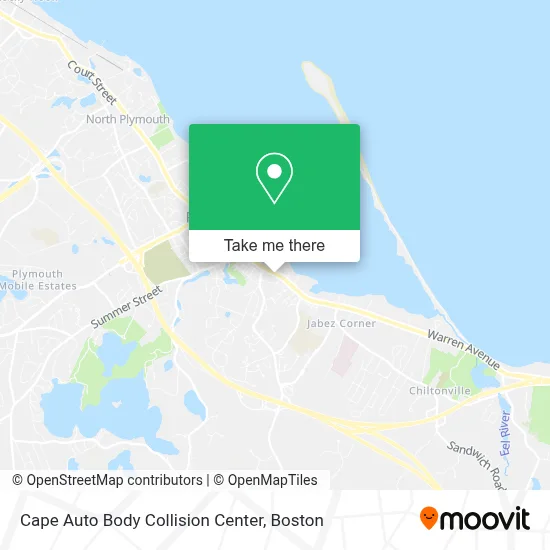 Cape Auto Body Collision Center map