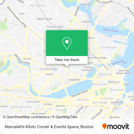 Mamaleh's Kibitz Corner & Events Space map