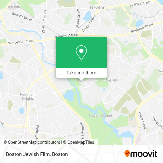 Boston Jewish Film map