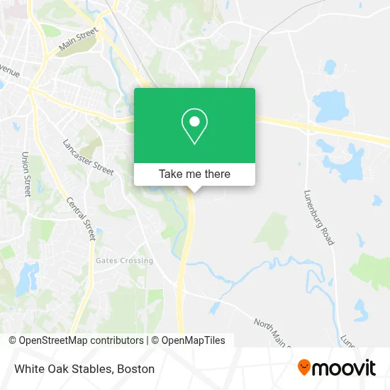 White Oak Stables map