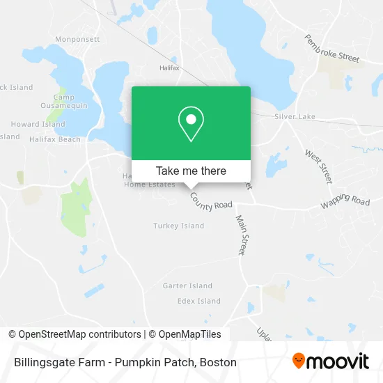 Billingsgate Farm - Pumpkin Patch map
