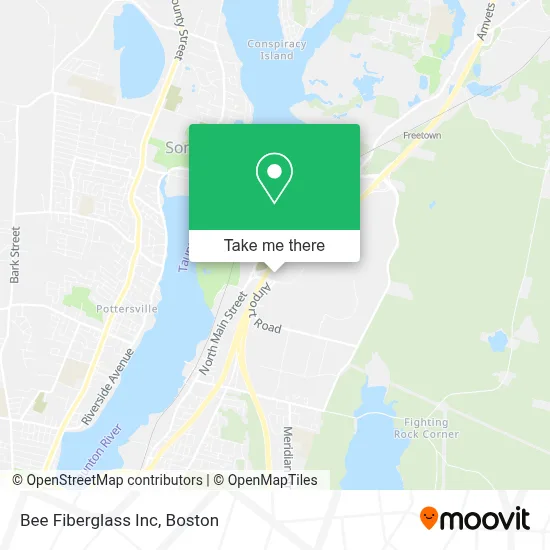 Bee Fiberglass Inc map