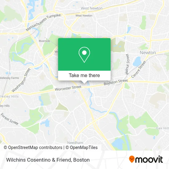 Wilchins Cosentino & Friend map