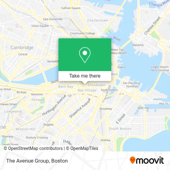 The Avenue Group map