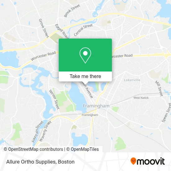 Allure Ortho Supplies map