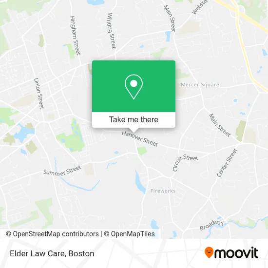 Elder Law Care map