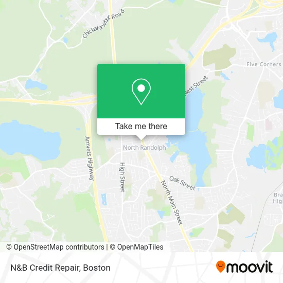 N&B Credit Repair map