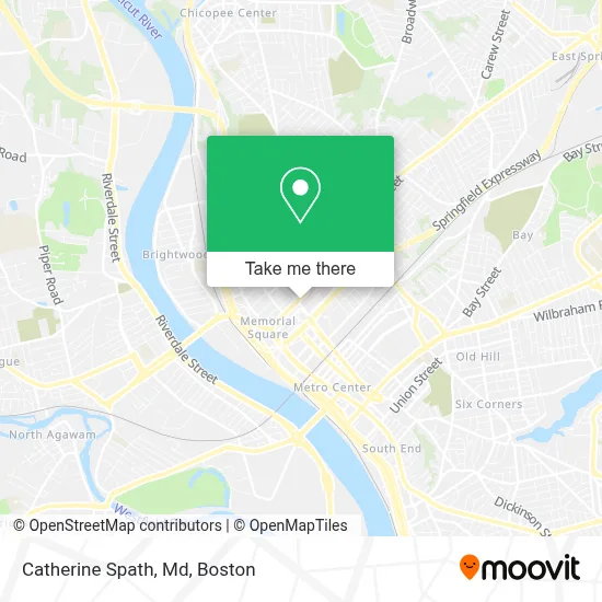 Catherine Spath, Md map