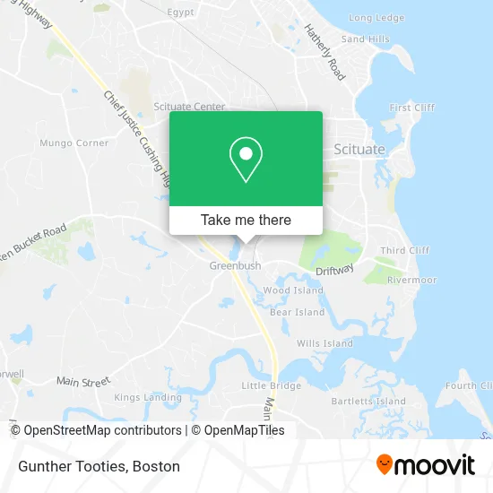 Gunther Tooties map
