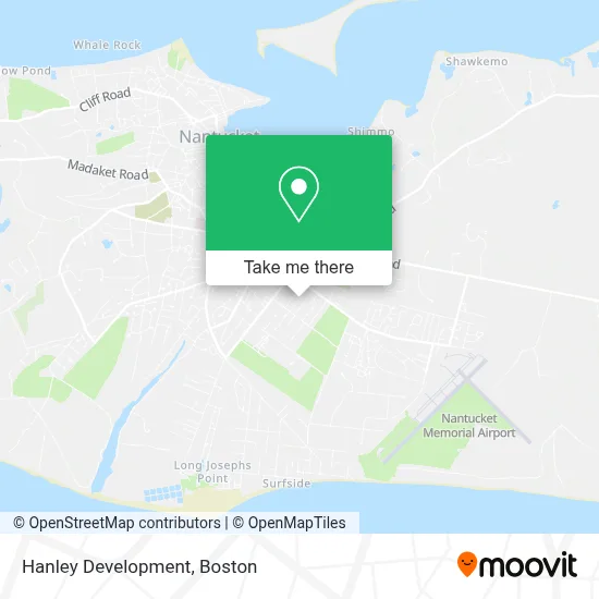 Hanley Development map
