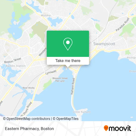 Eastern Pharmacy map