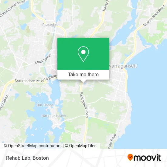 Rehab Lab map